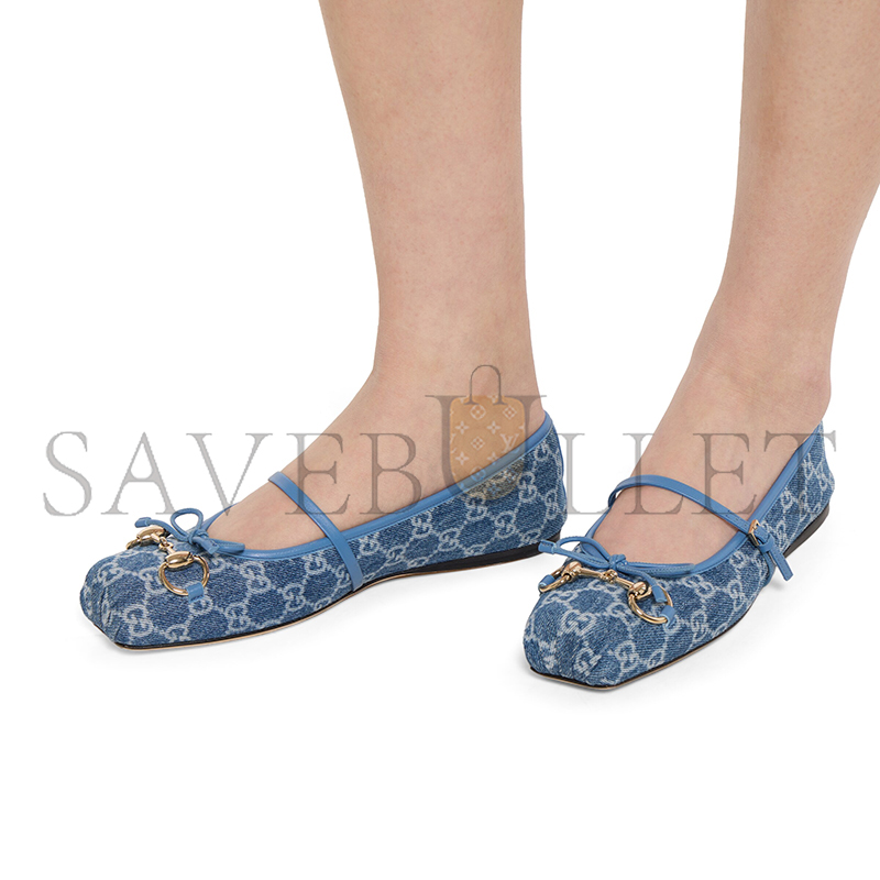 GUCCI HORSEBIT DAMENBALLERINA 814321 GUCCI HORSEBIT DAMENBALLERINA 814321